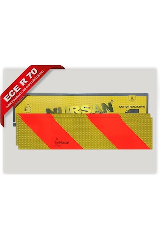 Tır - Kamyon - Traktör Reflektörü - Tse Onaylı - 2 Adet