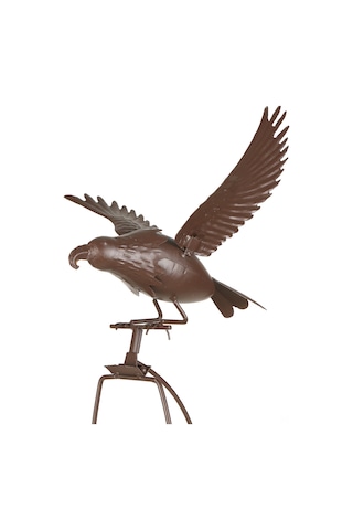 Xindoker Kuş Kovucu Rüzgarlı Cihaz - Bahçe Ve Bahçe İçin Toprak Takılı - Kartal Desenli - Dekoratif Ve Fonksiyonel