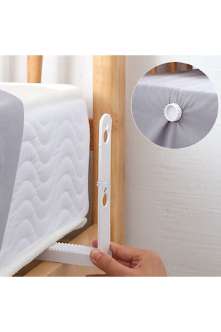 4 Parça Katlanır Yatak Örtüsü Tutucu Kaydırmaz Çarşaf Klipsi