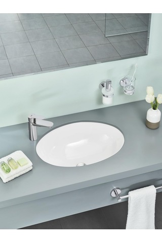 Lavabo Bataryası Bauedge M Boyut Krom - 23758000 Diğer