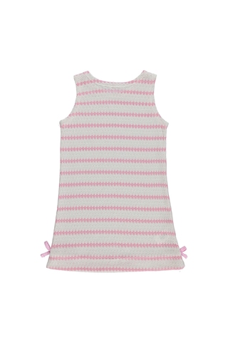 Civil Girls Fiyonklu 6-9 Yaş Elbise - Pembe Koyu Pembe
