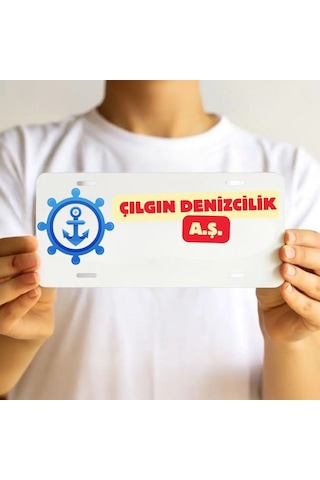 Kişiye Özel Logolu Retro Metal Tabela - Şirketlere Özel Nostaljik Ofis Kapı Ve Duvar Levhası