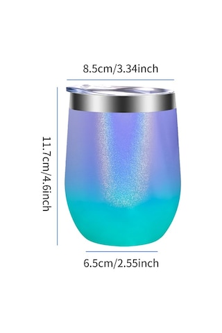 Ulzyvf Paslanmaz Çelik Termos - 12oz Sıcak/soğuk Tutan Seyahat Bardağı 110 Karakter Sınırına Uygun, Ürünün Temel Özelliklerini Ve Kullanım Alanlarını Vurgulayan Alternatif Başlık Rose Gold Rose Gold