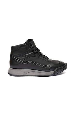 Greyder 00490 Siyah Hakiki Deri Sneaker Erkek Bot