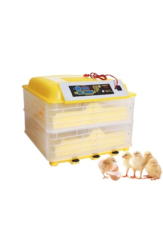 Hhd112'li Kuluçka Makinesi 220v+12v Elektrikle Uyumlu