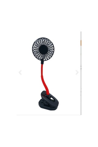 Portatif Işıklı Mini Klipsli Fan 60c65