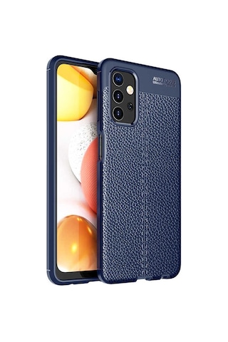 Zore Galaxy Uyumlu A23 Kılıf Niss Silikon Kapak - Lacivert Lacivert