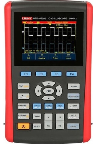 Unit-T Utd1050Dl 50 Mhz Çift Kanal El Tipi Osiloskop