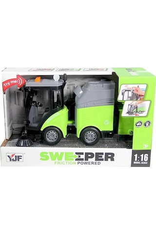 Sesli Işıklı Yol Temizlik Aracı