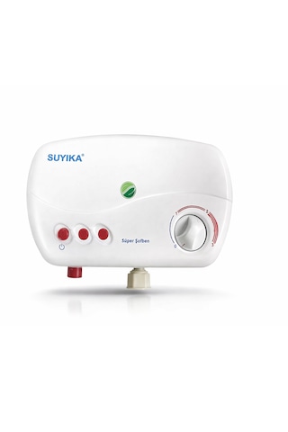 Batarya Üstü Elektrikli Şofben 7500 W Ani Su Isıtıcı 3 Kademeli Hızlı Isıtma Güvenlik Sistemli Enerji Verimli