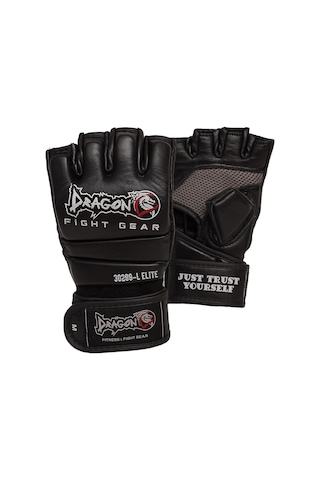 Dragondo 30299-l Elite Mma Eldiveni Hakiki Deri Serbest Dövüş Eldiveni 001