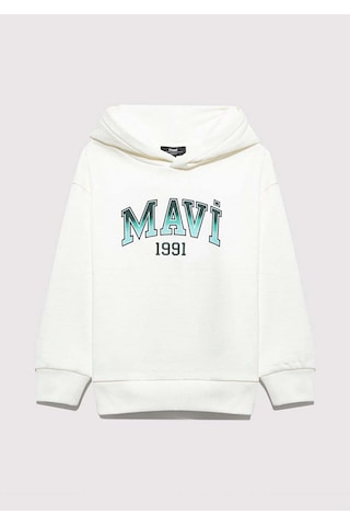 Mavi 1191 Baskılı Kırık Beyaz Erkek Çocuk Sweatshirt M6s10167-70057 Kırık Beyaz