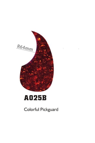 Alice A025bp Renkli Gitar Pena Korumalık Standart Model