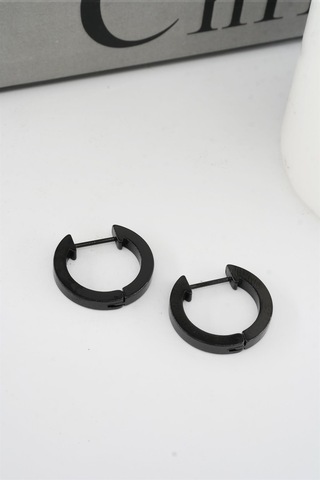 Kadın 316 L Paslanmaz Çelik 2 CM Oval Model Küpe 99258128