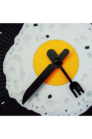 River World Mutfak İçin Saat Yumurta Tavası Modelli Çok Renkli