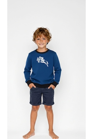 Coupon Çocuk Sweatshirt / Logo Baskılı Parlament