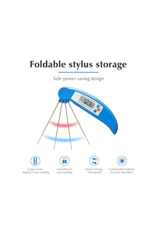 Yulong Reedark Hızlı Okumalı Katlanabilir Gıda Termometresi -50