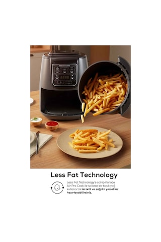 Karaca Air Pro Cook 3 in 1 XL 4 Kişilik Airfryer