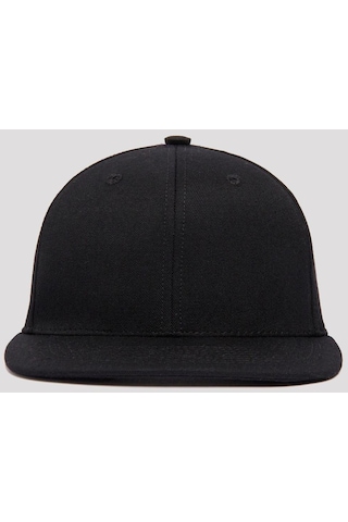 Külah Basic Street Snapback Hiphop Cap Siyah Şapka - Siyah