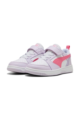 Puma Rebound V6 Lila Kız Çocuk Sneaker Mor