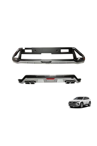 Hyundai Tucson 2025 Sonrası Ön-arka Difüzör Seti