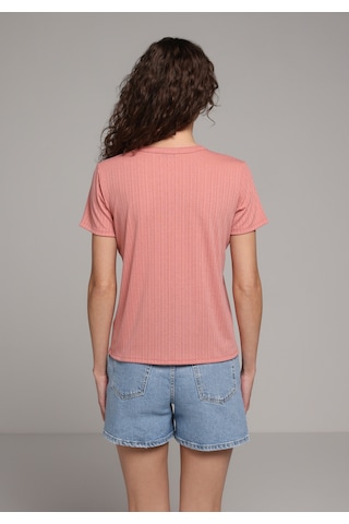 Colin's Colins Regular Fit Yuvarlak Yaka Düz Kadın Pembe Kısa Kol Tişört Cl1080442 Q1.v1 Prs