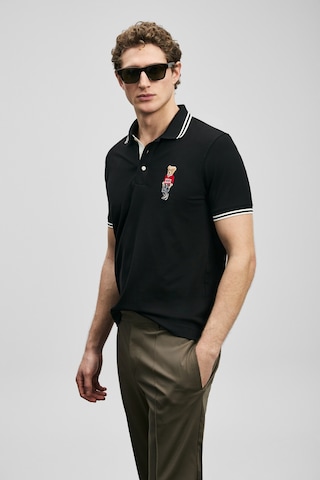 Lufian Brady Smart Erkek Polo Tişört Siyah Siyah 111040245100100 Siyah