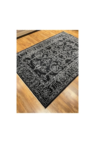 Sahara 603 Siyah Halı Çok Renkli