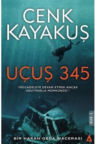 Uçuş 345-Bir Hakan Geda Macerası - Cenk Kayakuş - Kanon Kitap Uçuş 345-Bir Hakan Geda Macerası - Cenk Kayakuş - Kanon Kitap
