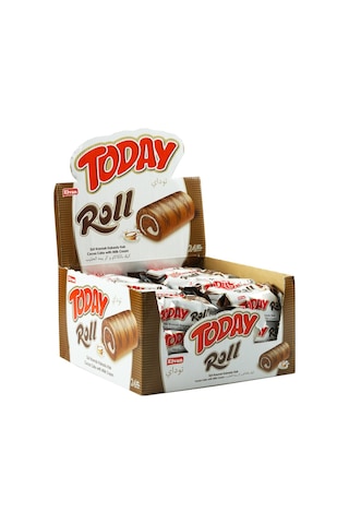 Today Swiss Roll Süt Kremalı Kek 35 Gr. 24 Adet (1 Kutu)