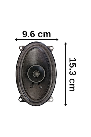 Renault 9 Oval Oto Hoparlör 4x6 9,6x15,3 Cm 4 Ohm 100 Watt