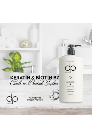 Dp Daily Perfection Pamuk Sütü ve Buğday Proteini Tuzsuz Şampuan 500 ML