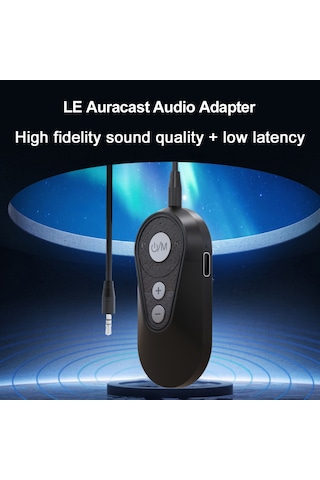 Lemestar Bluetooth 5.4 Ses Adaptörü - Yüksek Kaliteli Ses, Düşük Gecikme, 20m Uzaklıkta Çok Cihaz Bağlantısı, Plug & Play, Tv/bilgisayar Uyumlu