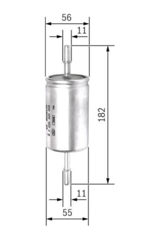 Bosch F026403009 Yakıt Filtresi Focus 1.4-1.6 1.8 16v-2.0 16v-st1