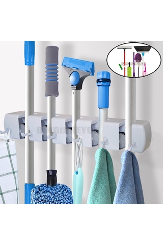 Askılı Duvar Tipi Düzenleyici Fırça Paspas Askısı Cd059