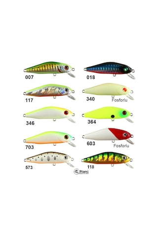 Usami Minn Shad 58F-Sr 4.6 G Maket Balık (2519151)