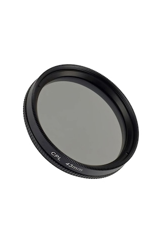 43mm Cpl Polarize Filtre Dairesel Polarizasyon, Yansıma Azaltıcı, Metal Çerçeve