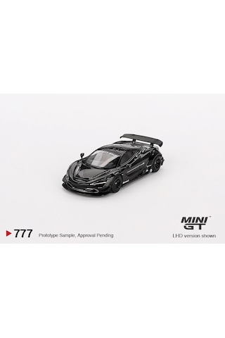 Mini Gt Mclaren 720s Lb Works Black 777 Çok Renkli