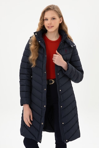 U.s. Polo Assn. Kadın Lacivert Kaban 50312015-vr033 Lacivert