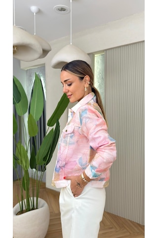 Mevsimlik Ceket Pembe