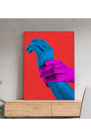 Bk Gift Fantastic Tasarımlı Kanvas Tablo-36 50x70cm Ev Dekorasyonu, Ev Hediyesi Bitmeyencom29969 Bk Gift