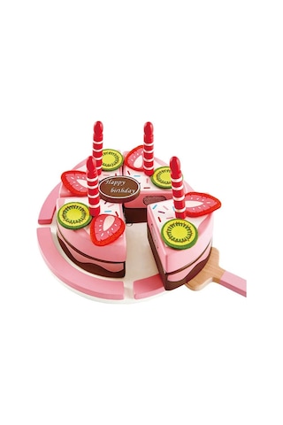 Hape Çift Aromalı Oyuncak Doğum Günü Pastası