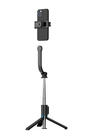 Torima C01 Çok Amaçlı Tripod Kumandalı Selfie Çubuğu Siyah