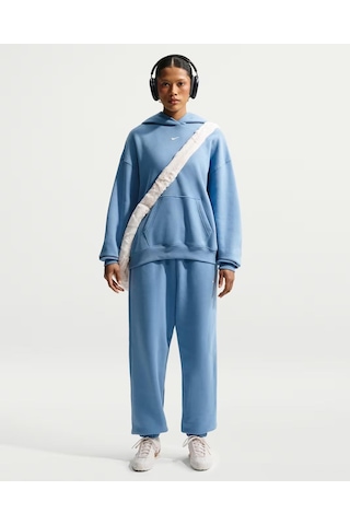 Nike Studio Fleece Medium Weight Kadın Eşofman Altı Im8074-486 Mavi
