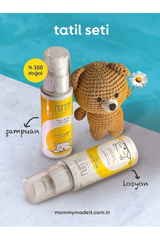 Mommy Made It Tatil Seti - 75 Ml Şampuan-losyon