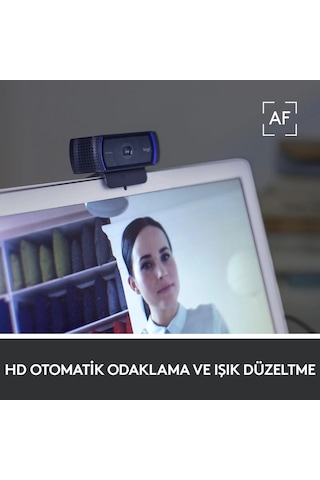 Logıtech C920s Hd Pro Webcam Sıyah 960-001252