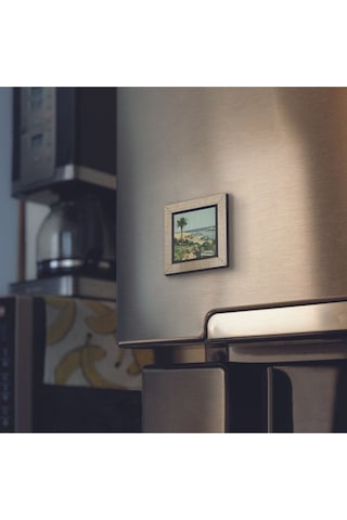 İtalya Görseli Baskılı Mdf Magnet 7x7 253