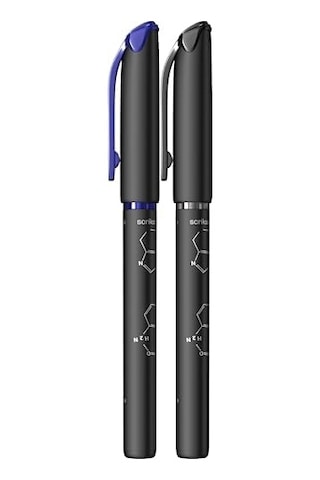 Offıce Dnal 0.7 Mm Jel Kalem Mavi & Siyah 2&apos Li Blister, 0.7 Mm 124-Pembe