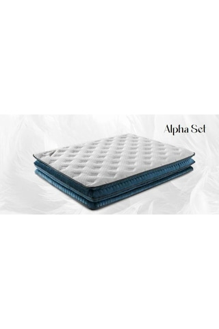 Alpha Ultra Ortopedik Antialerjik 3 Katlı 34cm 120 200 Triplex Yatak