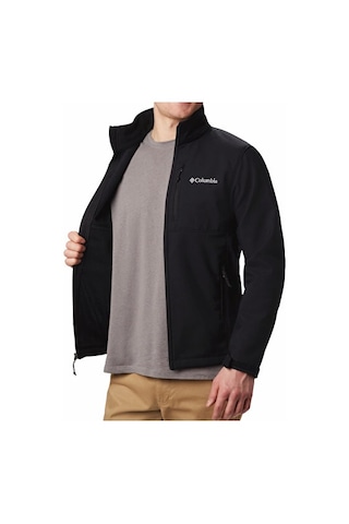 Columbia Ascender Softshell Jacket Erkek Günlük Rüzgarlık 1556534007 Siyah Siyah